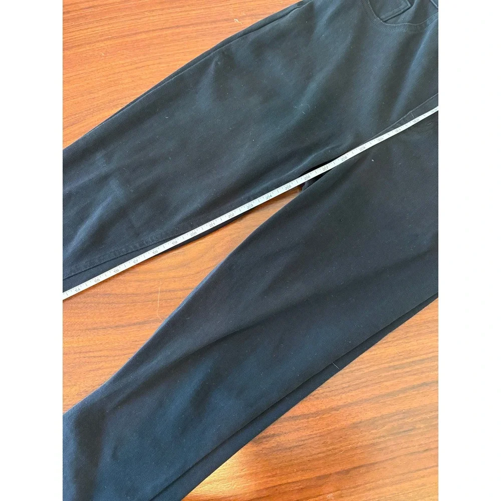 Spanx Black Skinny Jeans High Rise Stretch Denim Pants Womens Size Medium
